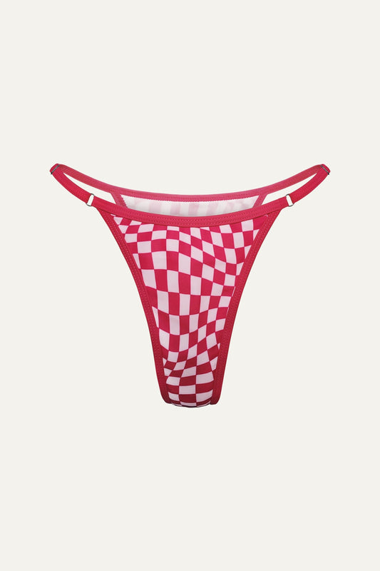 Nohea Red Bikini Bottoms