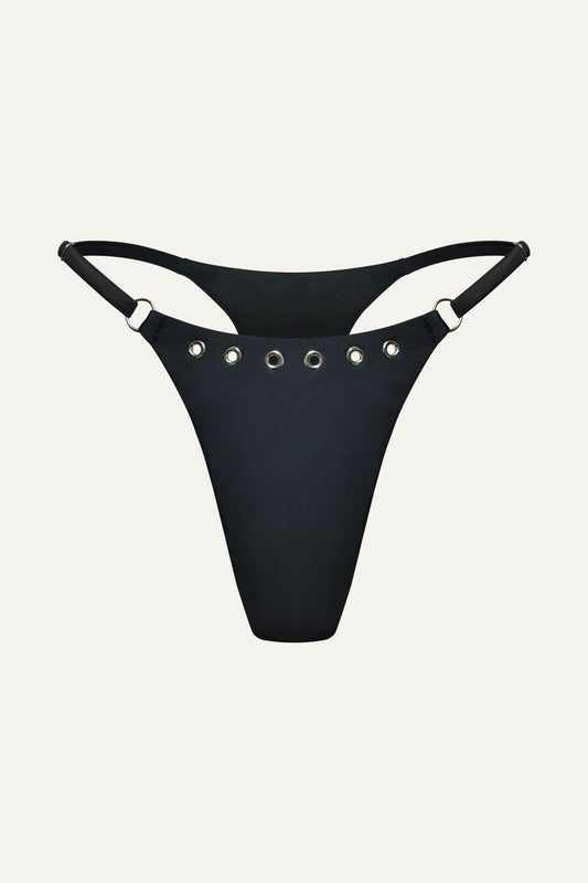 Kiana Black Bikini Bottoms