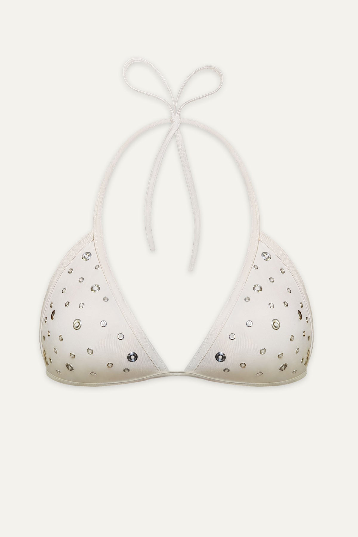 Anika Beige Bikini Top